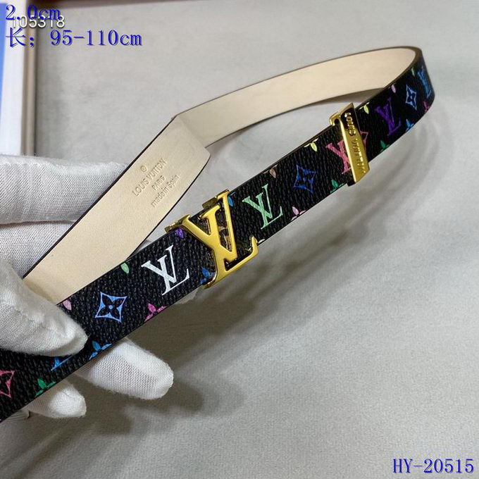 Louis Vuitton 20mm Belt ID:20220807-177